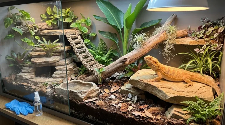 How Often to Clean a Bearded Dragon Tank